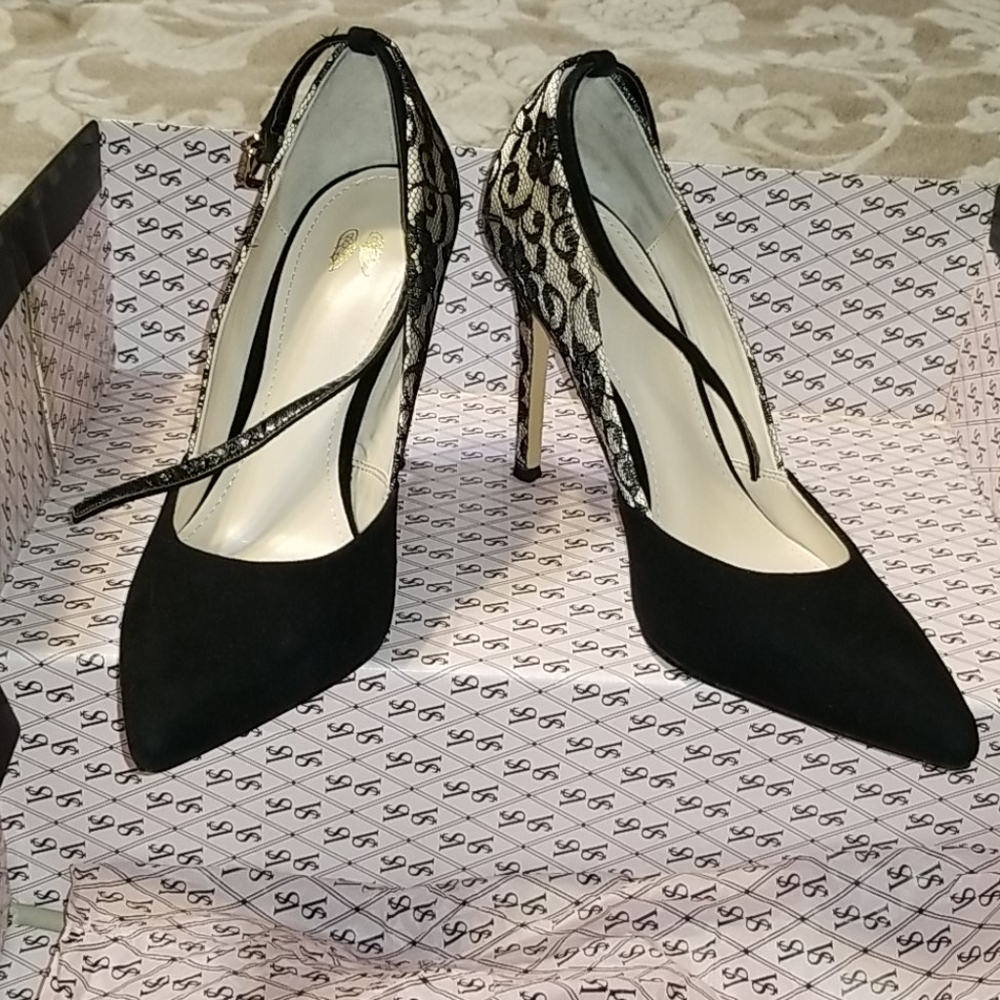 Lace High 4 inch heel used them  3 times